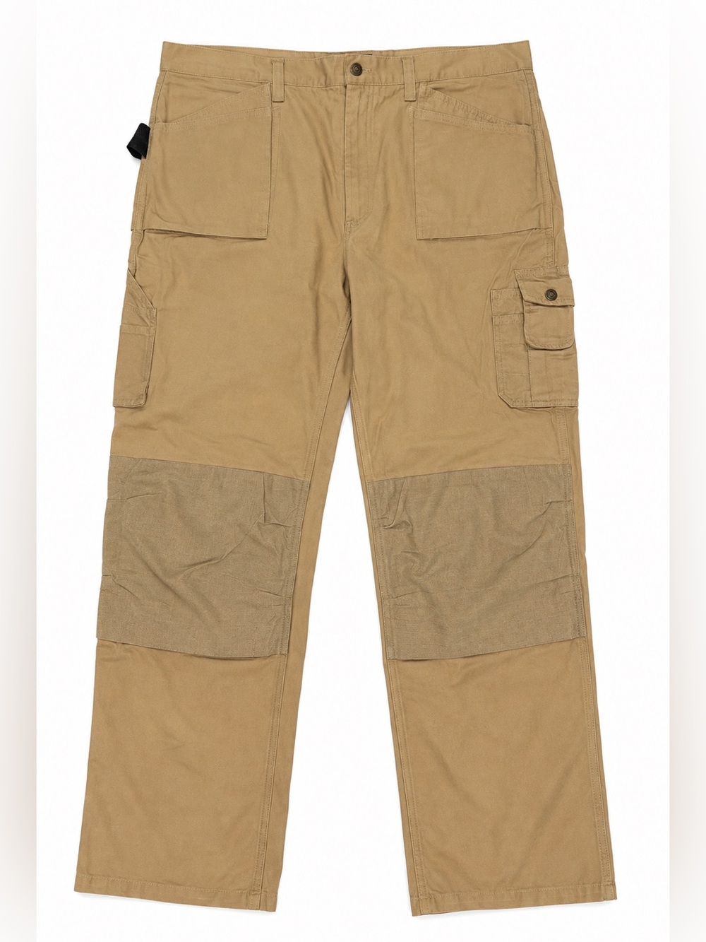 Blaklader 1670 Bantam Men’s Canvas Work Carpenter Pants Tan 44x34 Fits 44x33